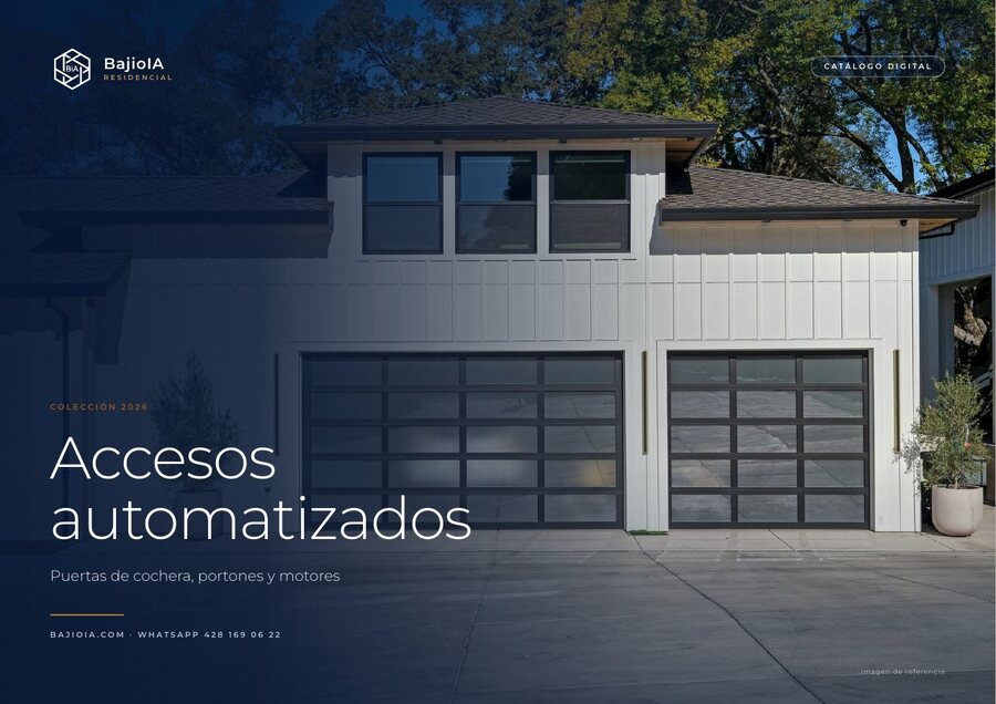 Portada del catálogo Accesos automatizados 2026