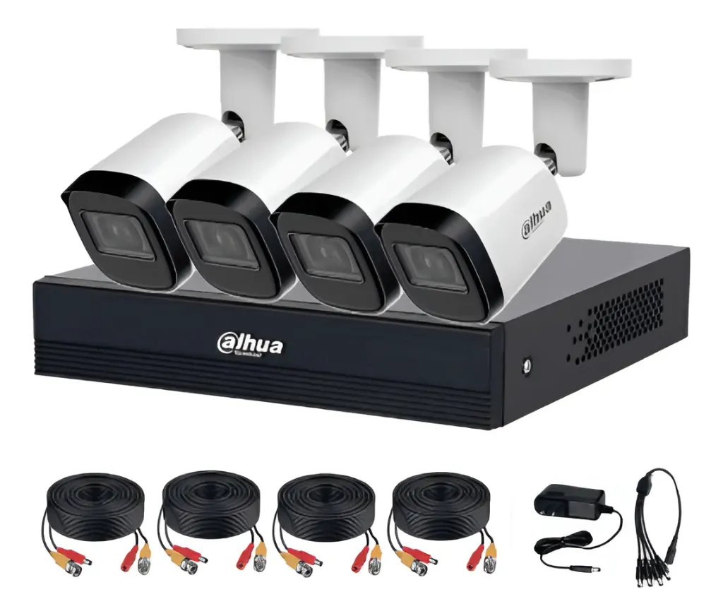 Kit DVR 4 Camaras de Seguridad